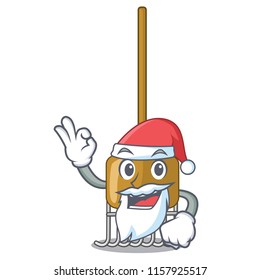 Santa Garden tools and supplies for soil treatment character