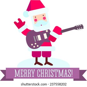 Santa with Gibson