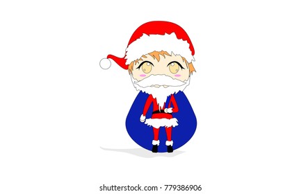 SANTA GIRL CHIBI