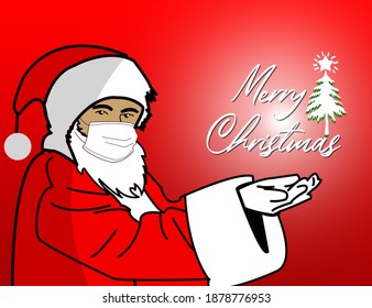 Weihnachtsgruß, Heilige Weihnachtsvektor