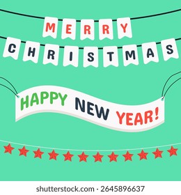 Santa hat with cute cartoon elf cap vector illustration red nose party horns photobooth prop christmas celebration decoration scrapbook graphic face holiday xmas clipart deer

