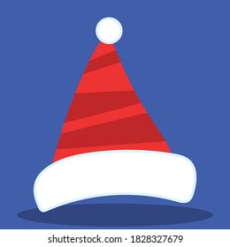 santa hat design vector illustration