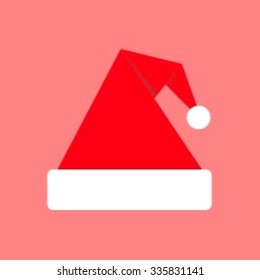 Santa Hat Flat Icon