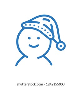 Santa hat icon