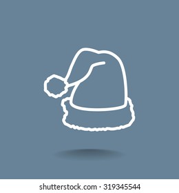Santa hat icon