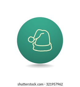 Santa hat icon