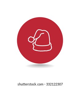 Santa hat icon