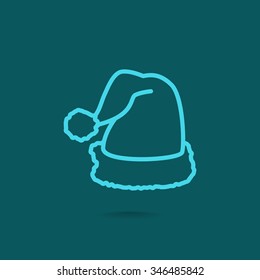 Santa hat icon