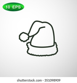 Santa hat icon