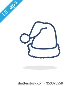 Santa hat icon