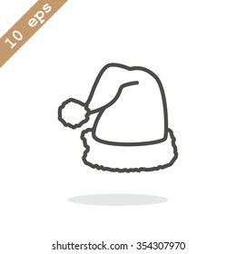 Santa hat icon