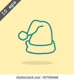 Santa hat icon
