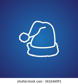 Santa hat icon
