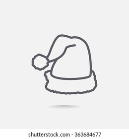 Santa hat icon