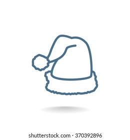 Santa hat icon