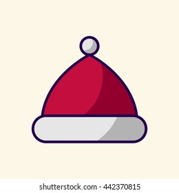 Santa hat icon