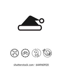 Santa hat icon