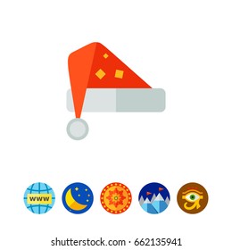 Santa hat icon