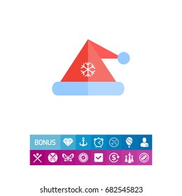 Santa hat icon