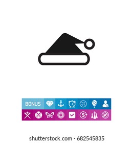 Santa hat icon