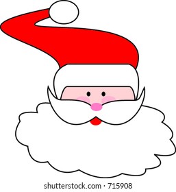 Santa With Hat Icon