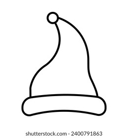 Santa Hat Icon Design For Personal And Commercial Use.
