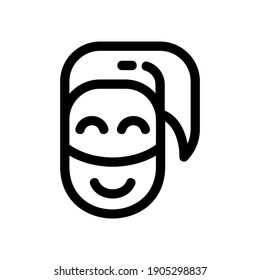 santa hat icon or logo isolated sign symbol vector illustration - high quality black style vector icons
