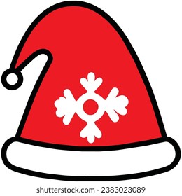 Santa hat icon, Logo Vector Art, Icons, and Graphics 