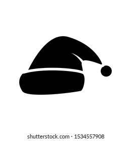 
santa hat icon vector design template