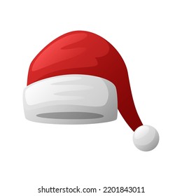 Santa Hat isolated on white background