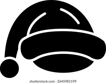 Design de ícones de vetor criativo Santa Hat