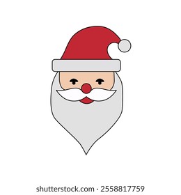 a santa hat with a santa hat on it
