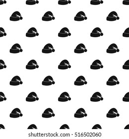 Santa hat pattern. Simple illustration of Santa hat vector pattern for web