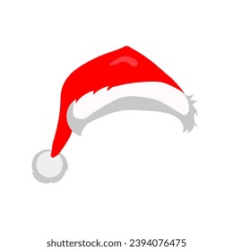 santa hat png on white background