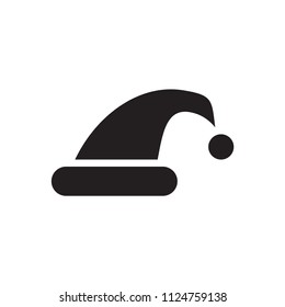 Santa hat for template logo, icon, vector designs.