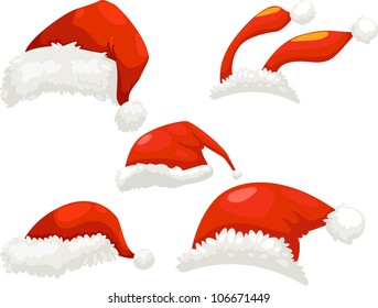 santa hat vector