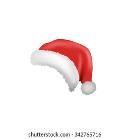 Santa hat. Vector