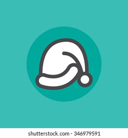 Santa hat vector