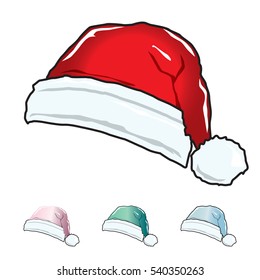 santa hat vector