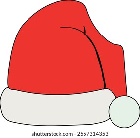 Santa Hat Vector Art, Icons, and Graphics