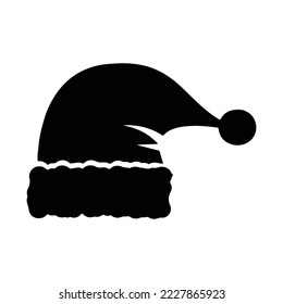 Santa hat Vector icon. hat Vector