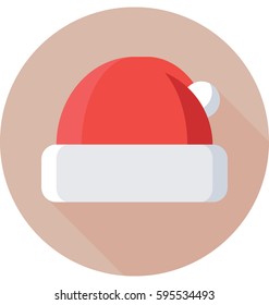 Santa Hat Vector Icon