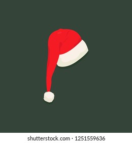 Ilustración del vector de Santa Hat