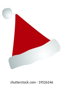 Santa Hat Vector Illustration