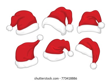 Santa Hat Vector Illustration