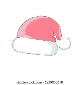 Santa Hat, vector, illustrstion