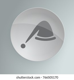 santa hats icon , for Internet icon and application icon. Vector eps 10.