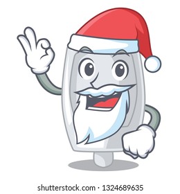 Santa interior urinal in the a character