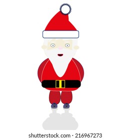 santa isolated