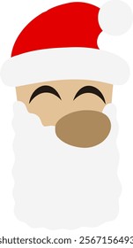 Santa Letter Alphabet Vector I